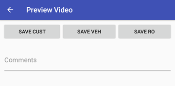 the preview video screen